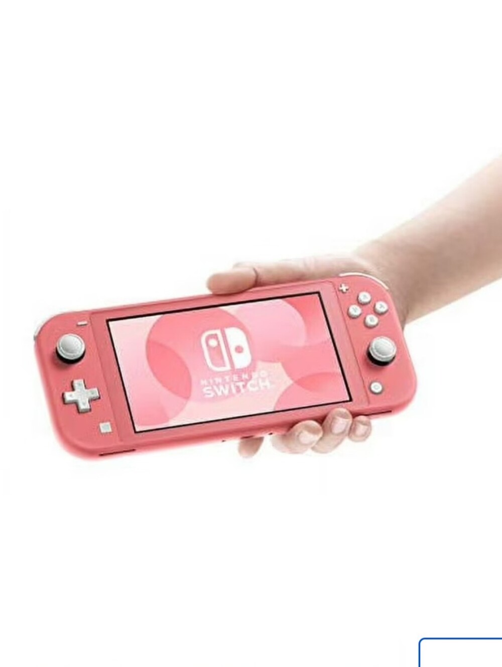 Nintendo Switch Lite Coral Pink Handheld Console